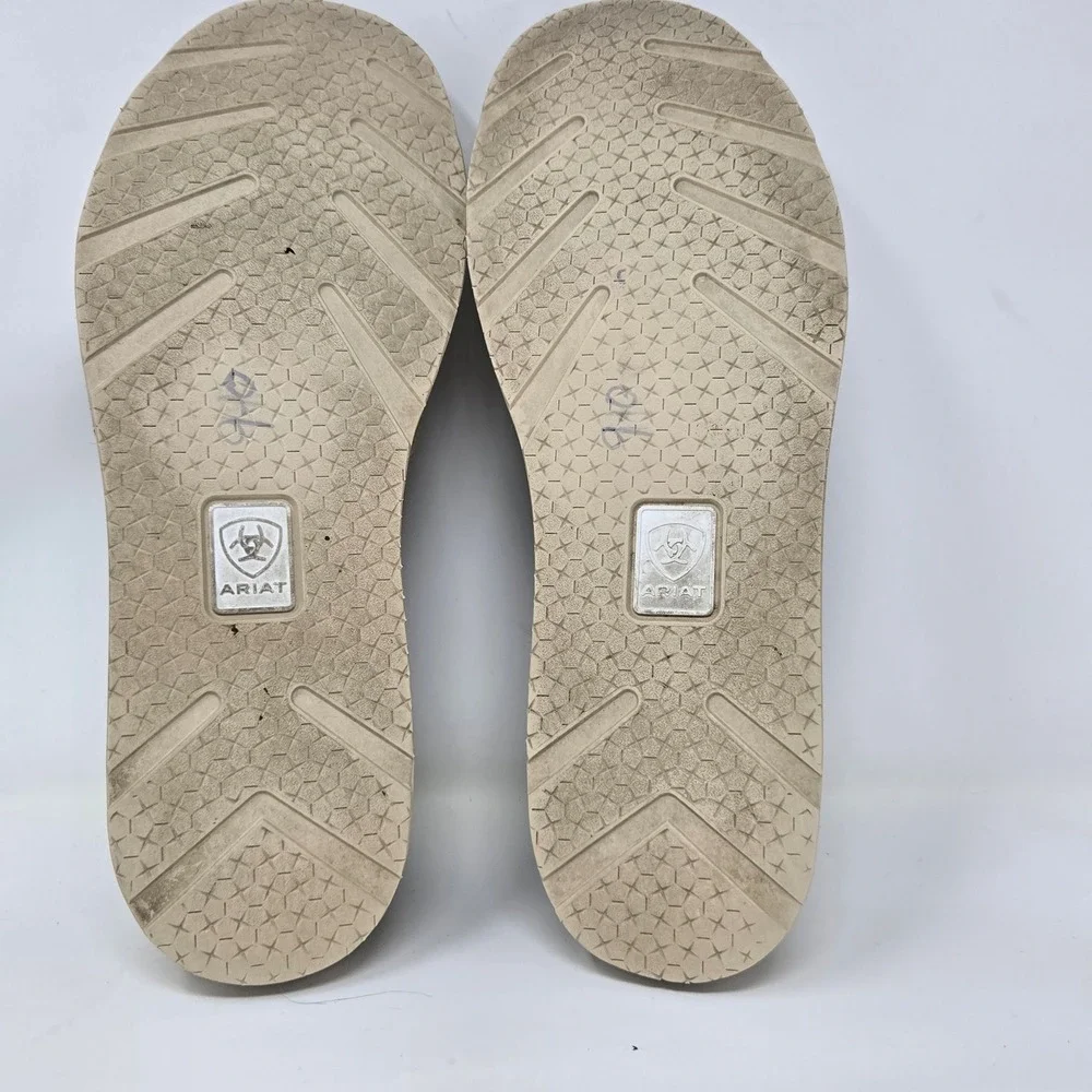 Ariat Cruiser Silver Metallic Snakeskin Espadrille‎ Slip On Shoes 10023044 9B
